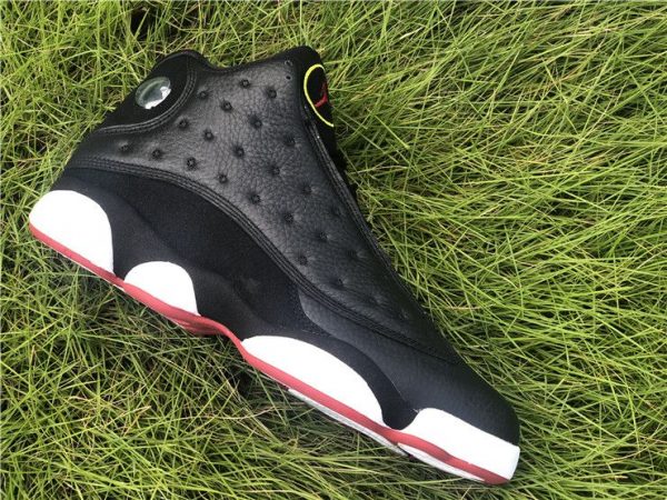 mens Jordan 13 Retro Playoffs Black Varsity Red