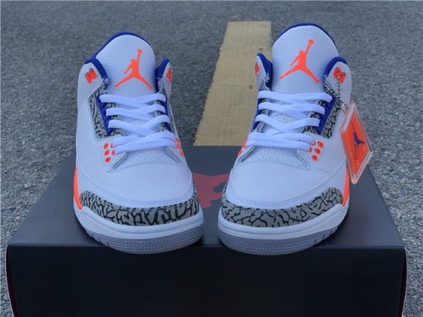 2019 Air Jordan 3 Knicks Rivals front look