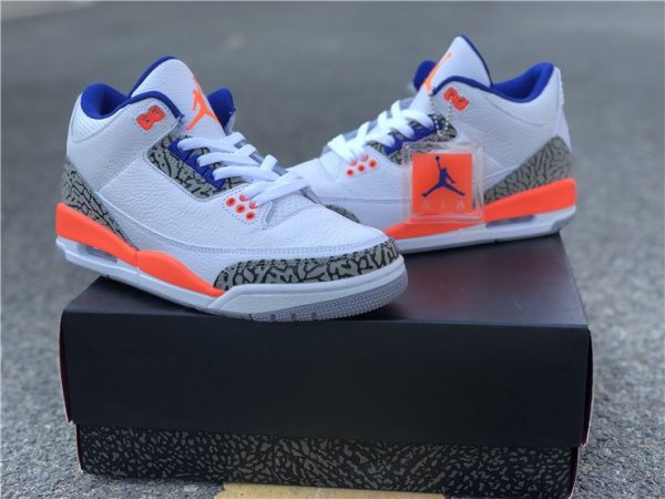 2019 Air Jordan 3 Knicks Rivals sneaker