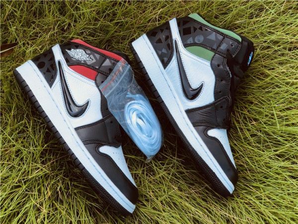 Air Jordan 1 Mid Quai 5Air Jordan 1 Mid Quai 54 black red green4 black red green