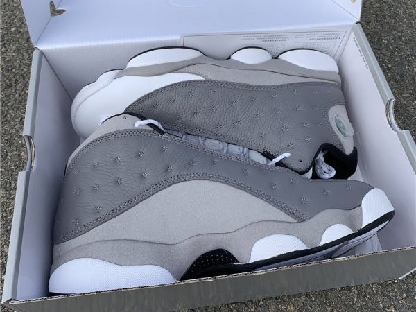 Air Jordan 13 Atmosphere Grey in box