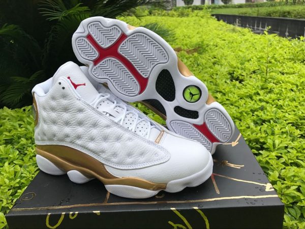 Air Jordan 13 DMP Finals Pack White Gold