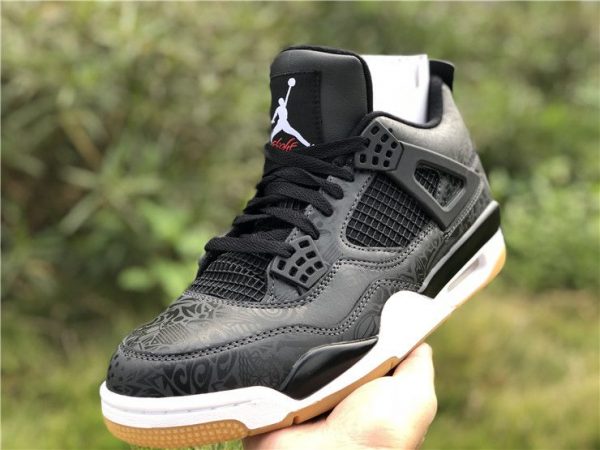 Air Jordan 4 Black Laser sneaker