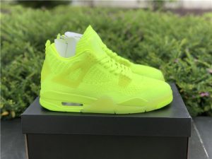 Air Jordan 4 Flyknit Volt