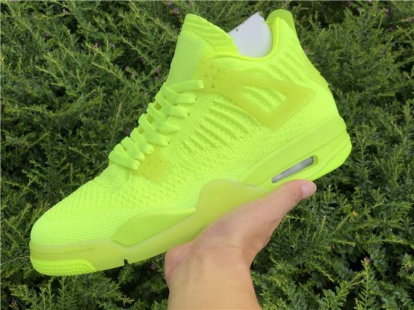 Air Jordan 4 Flyknit Volt on hand