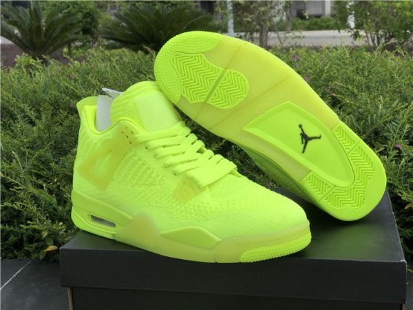 Air Jordan 4 Flyknit Volt sneaker