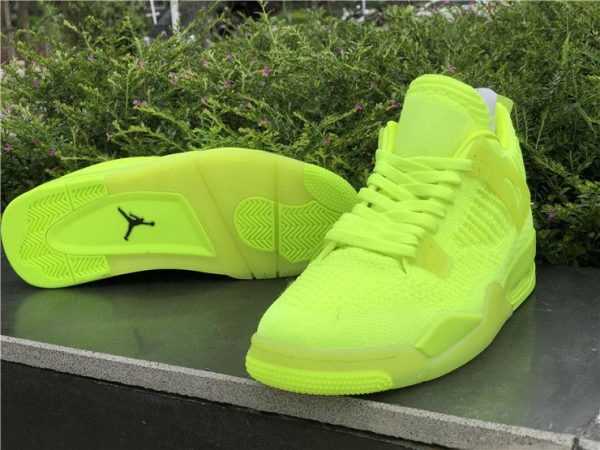 Air Jordan 4 Flyknit Volt trainer