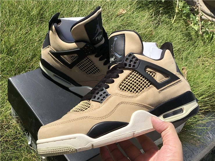 Air Jordan 4 Mushroom Fossil on hand