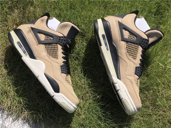 Air Jordan 4 Mushroom Fossil sidewall