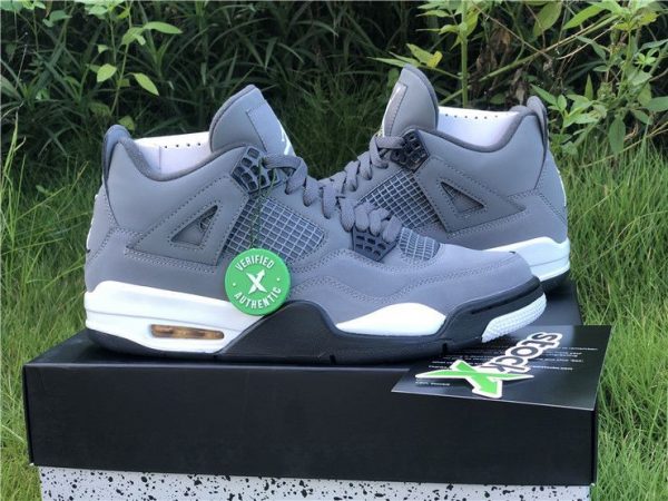 Air Jordan 4 Retro Cool Grey 2019 lifestyle