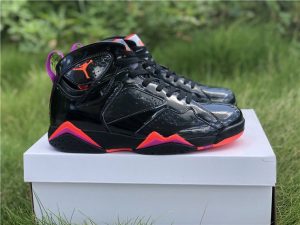 Air Jordan 7 Black Patent Leather