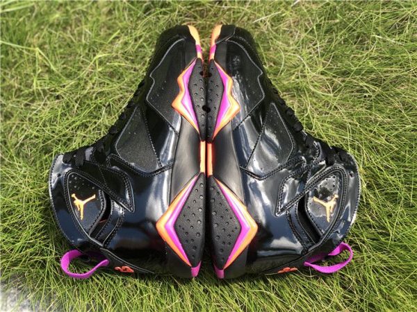 Air Jordan 7 Black Patent Leather trainer