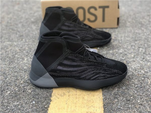 All Black adidas Yeezy Basketball EG1536 panel