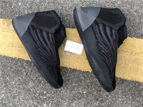 All Black adidas Yeezy Basketball EG1536 panels