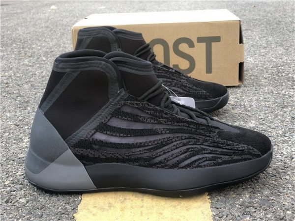 All Black adidas Yeezy Basketball EG1536 sidewall