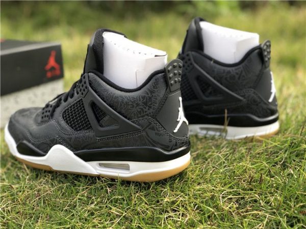 Black Laser Air Jordan 4