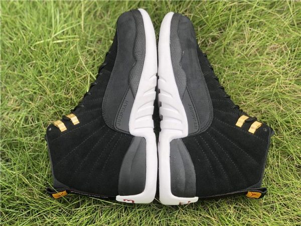 Jordan 12 Retro Black White Taxi Black trainer