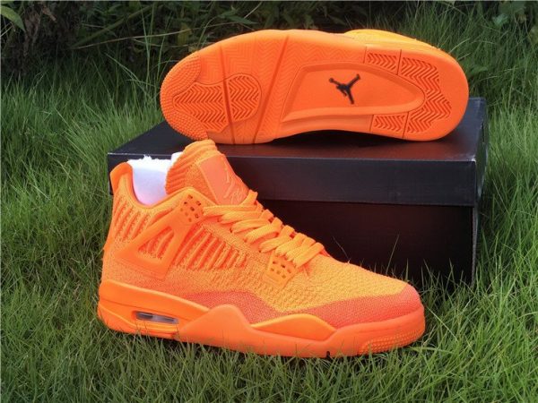 Jordan 4 Flyknit AQ3559-800 Total Orange