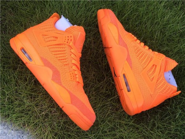 Jordan 4 Flyknit Total Orange footwear