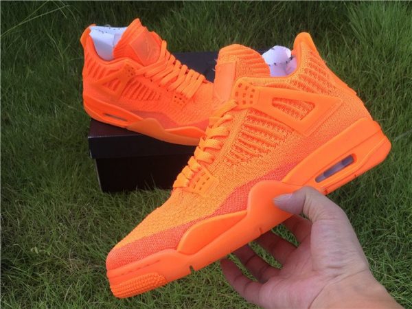 Jordan 4 Flyknit Total Orange for sale