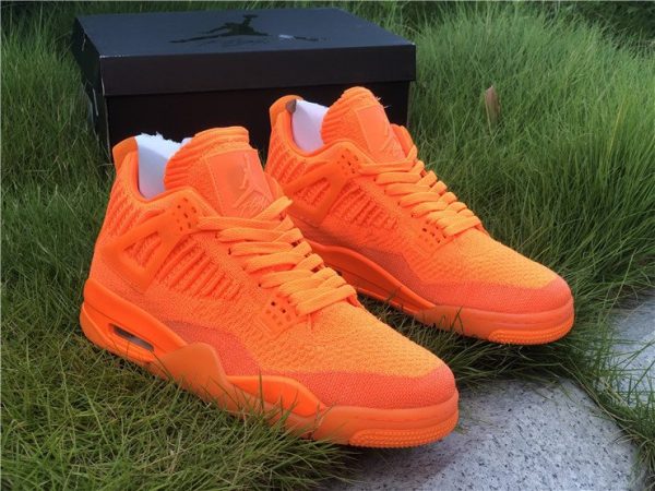 Jordan 4 Flyknit Total Orange shoes