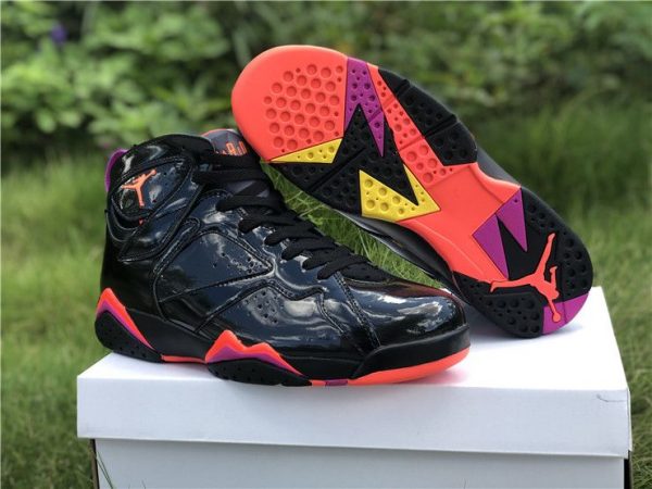 Jordan 7 Patent Leather 313358-006 Release shoes