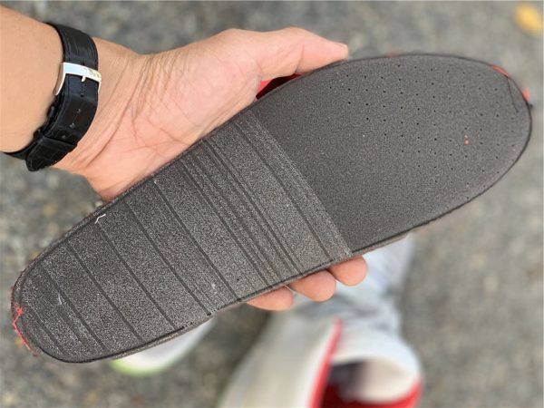 Nike Air Yeezy 2 Pure Platinum insole