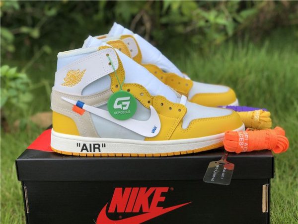 Virgil Abloh’s Off-White x Air Jordan 1 Yellow