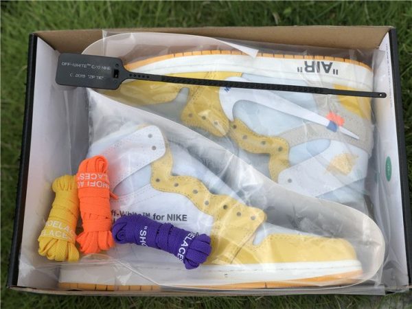 Off-White Air Jordan 1 Yellow laces