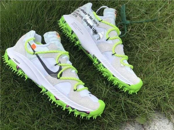 Off-White X Nike Zoom Terra Kiger 5 White panel