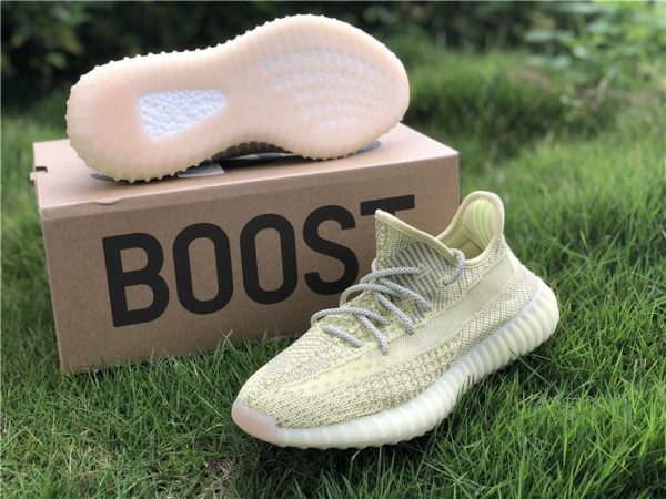 Yeezy Boost 350 V2 Antlia Reflective FV3255 Yellow green