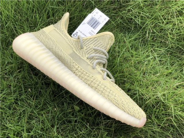 Yeezy Boost 350 V2 Antlia Reflective yellow-green FV3255 panel