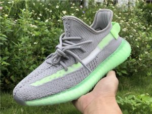 Yeezy Boost 350 V2 Grey Glow Volt on hand