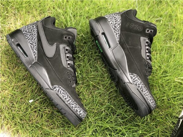 buy Jordan 3 Oregon Black Dark Grey