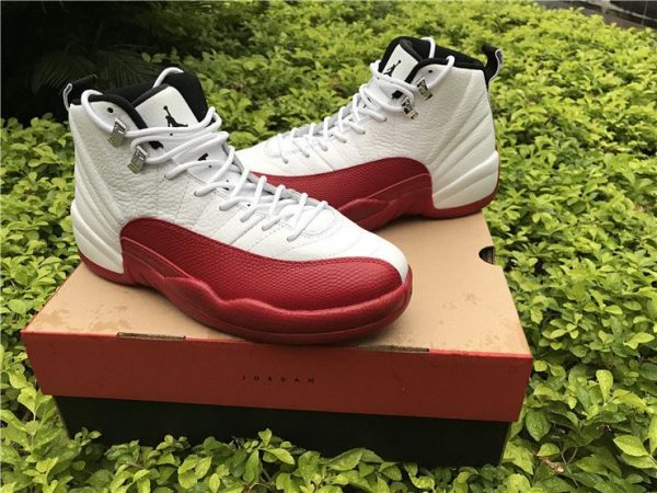 shop Air Jordan 12 OG Cherry White Varsity Red