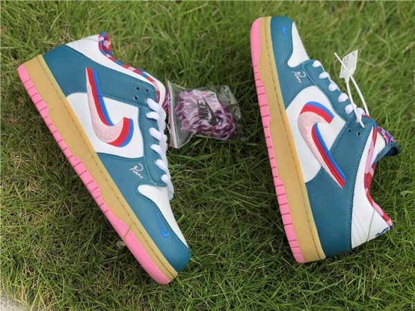 shop Nike SB Dunk Parra Low Midnight Turquoise-White