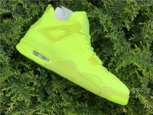 shop Volt Air Jordan 4 Flyknit