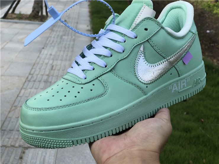 off white af1 green