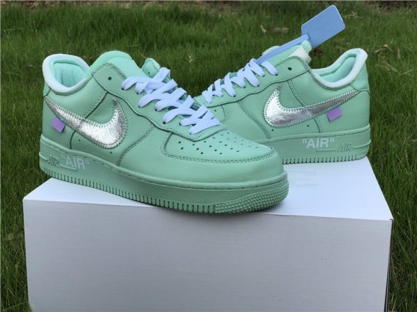 Air Force 1 Low X Off-White Green shoes