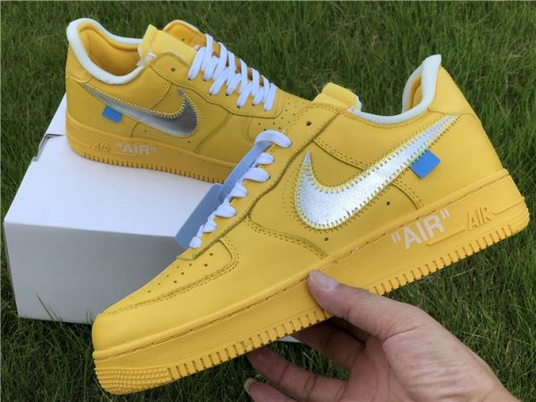 Air Force 1 Low X Off-White Yellow silver