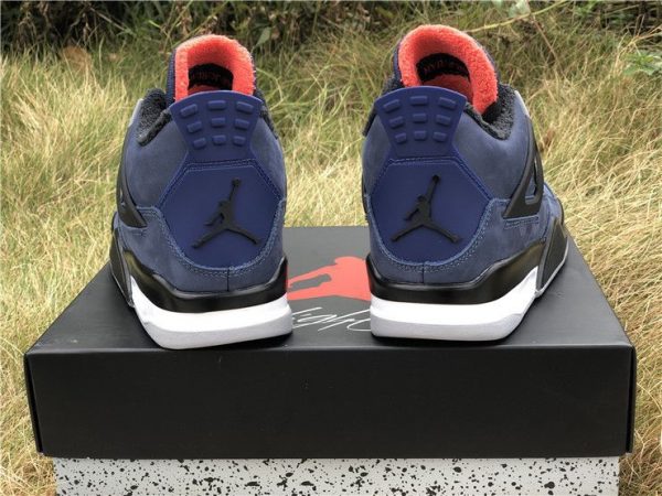 Air Jordan 4 Winter Loyal Blue heel