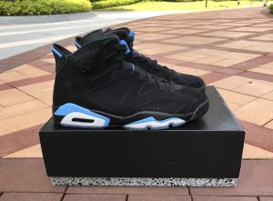 Air Jordan 6 Black University Blue UNC