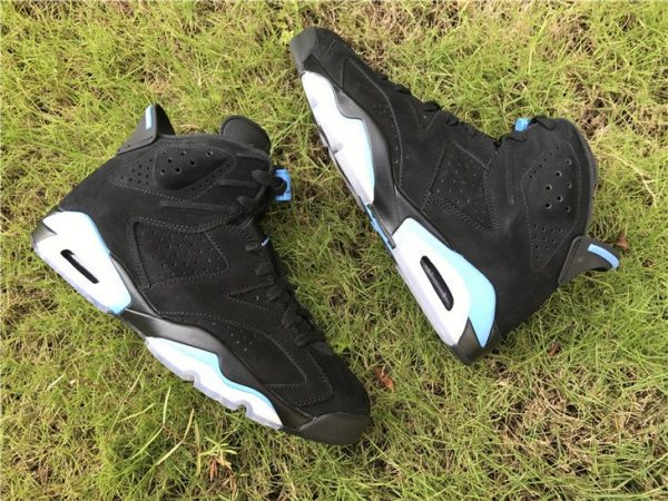 Air Jordan 6 Black University Blue UNC sneaker