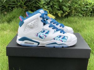 GS Air Jordan 6 Retro GS Green Abyss