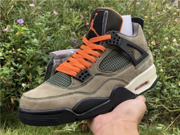 Jordan 4 IV Retro UNDFTD Undefeated Olive Green shoes
