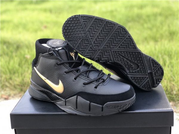 Kobe 1 Protro Mamba Day black gold