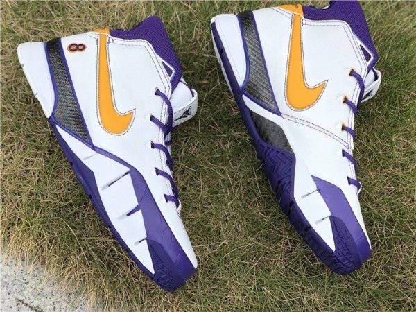 Nike Kobe 1 Protro White Varsity Purple lateral