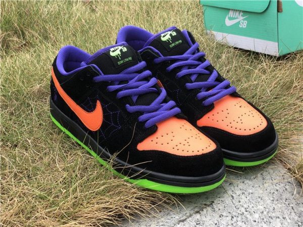 Nike SB Dunk Low Night of Mischief Black Orange