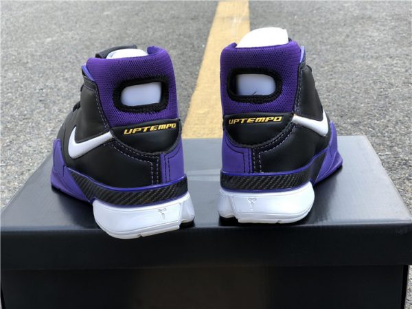 Nike Zoom Kobe 1 Protro Purple Reign heel
