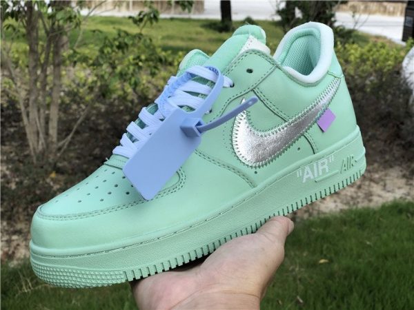 Off-White Air Force 1 Low Green panel